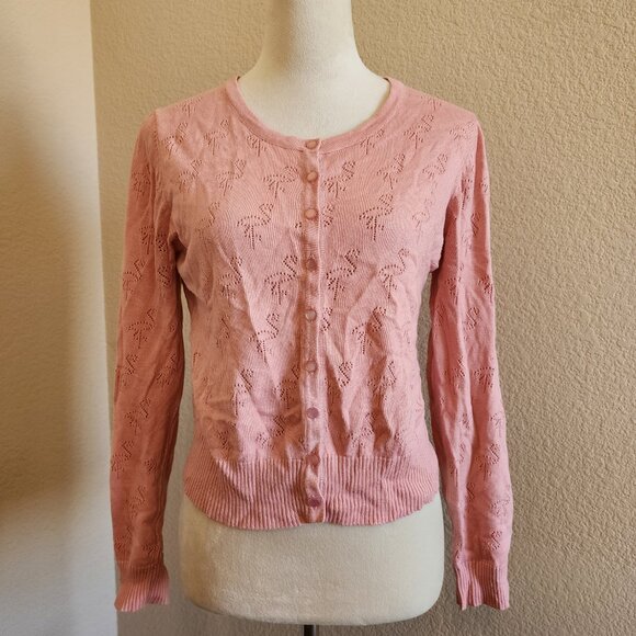 Flamingo Cardigan Dancing Days by Banned - Pink - Medium - Picture 2 of 3